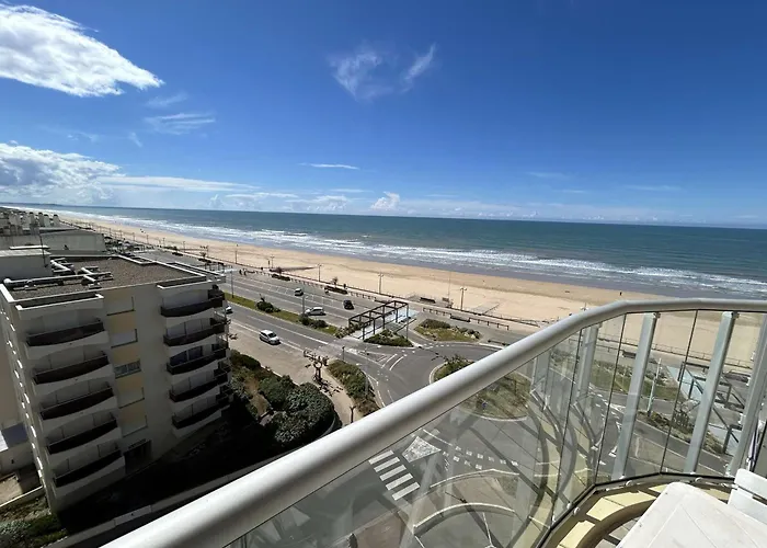 Apartment Face Avec Balcon, 50m Plage, 5 Couchages, Parking, - Fr-1-224c-187