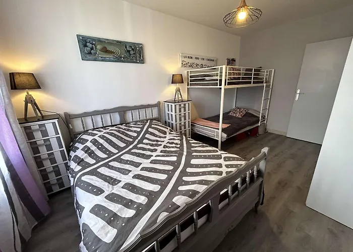 Face Avec Balcon, 50m Plage, 5 Couchages, Parking, - Fr-1-224c-187 Apartment